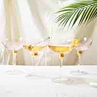 es De Champagne 　サックス　クリスタルガラス es De Champagne サックス クリスタルガラス Amazon.com